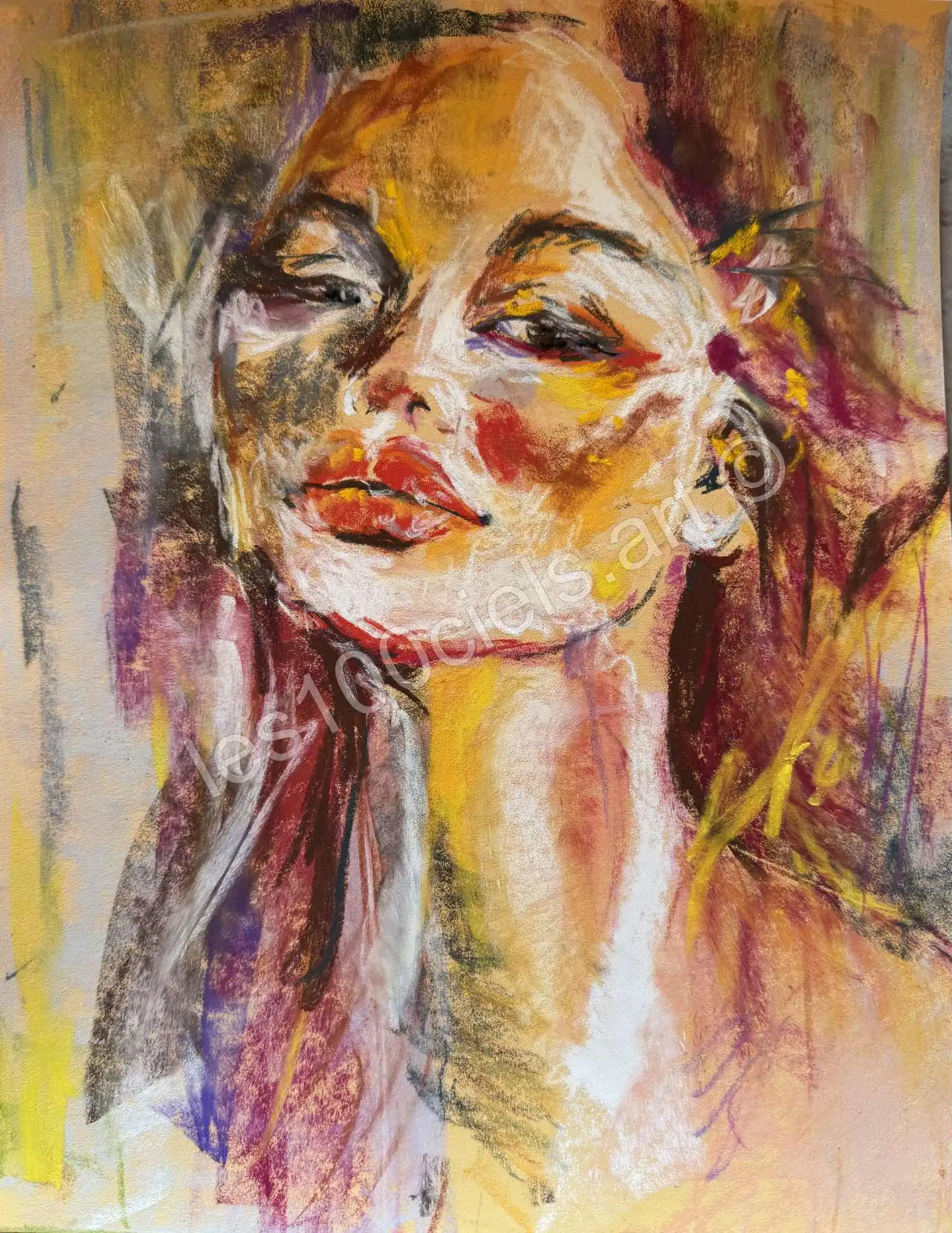 Craie sèche 2, exposition Les 100 Ciels