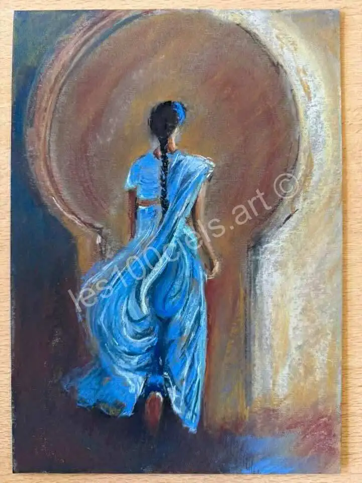 Craie sèche 3, exposition Les 100 Ciels